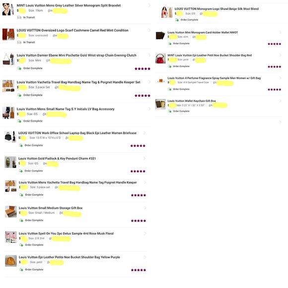 Louis Vuitton Gift Box Dust Bag Set Small NEW - Picture 7 of 7